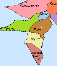 Западный перн (политическая карта)
